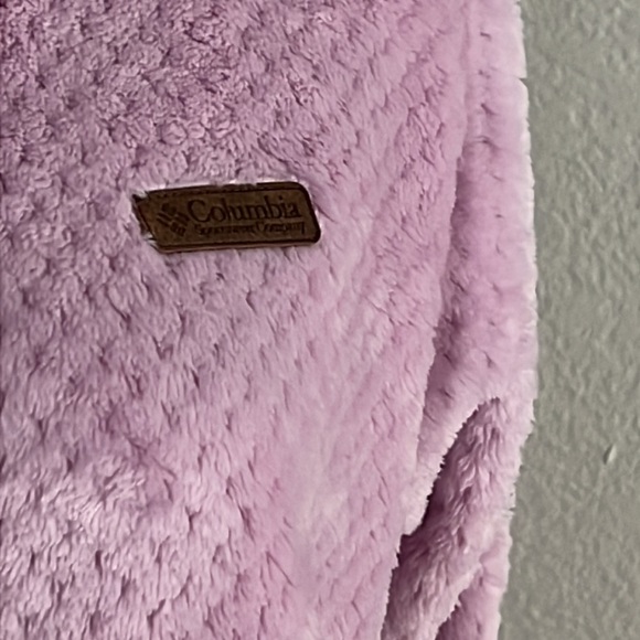 NWT ( Columbia) Ladies fleas jacket size L light, pink color - Picture 13 of 17